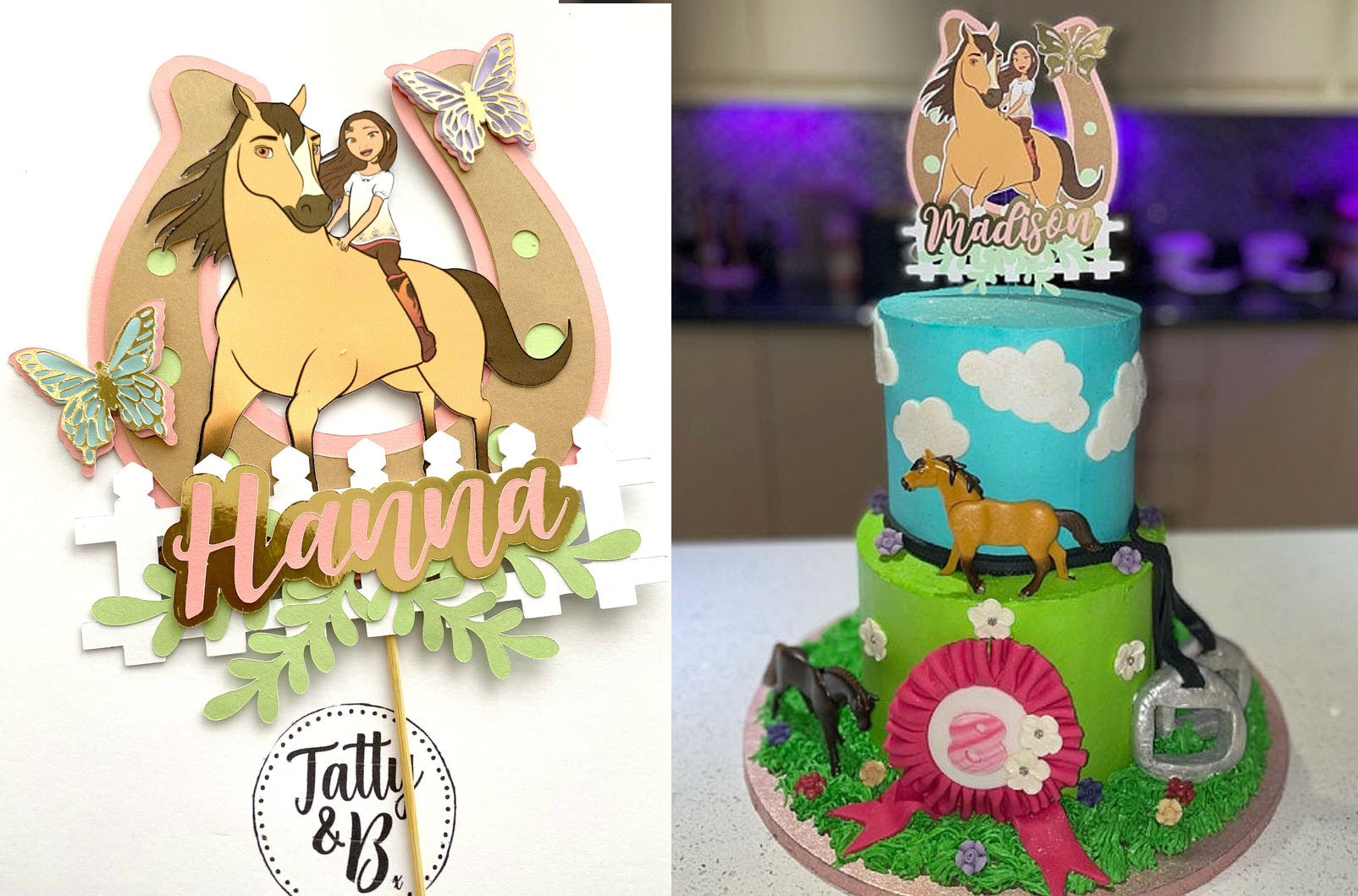 Spirit - Personalised Cake Topper